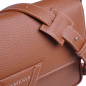 Preview: Shoulder bag made of grained calfskin brown